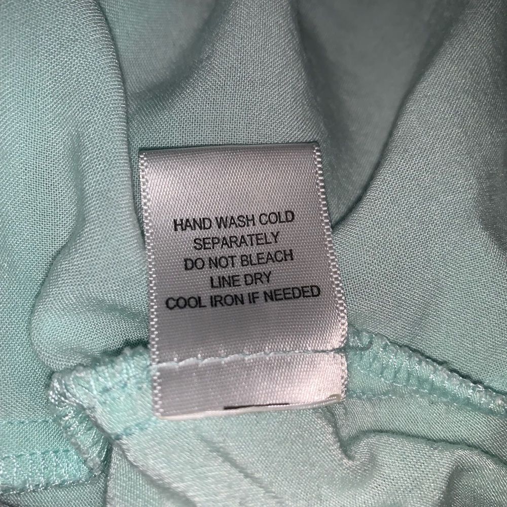 PLEIONE Mint Green Jersey Blouse-M - Picture 7 of 7